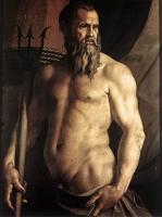 Bronzino, Agnolo - Portrait of Andrea Doria as Neptune